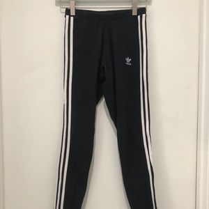 Adidas 3 striped leggings